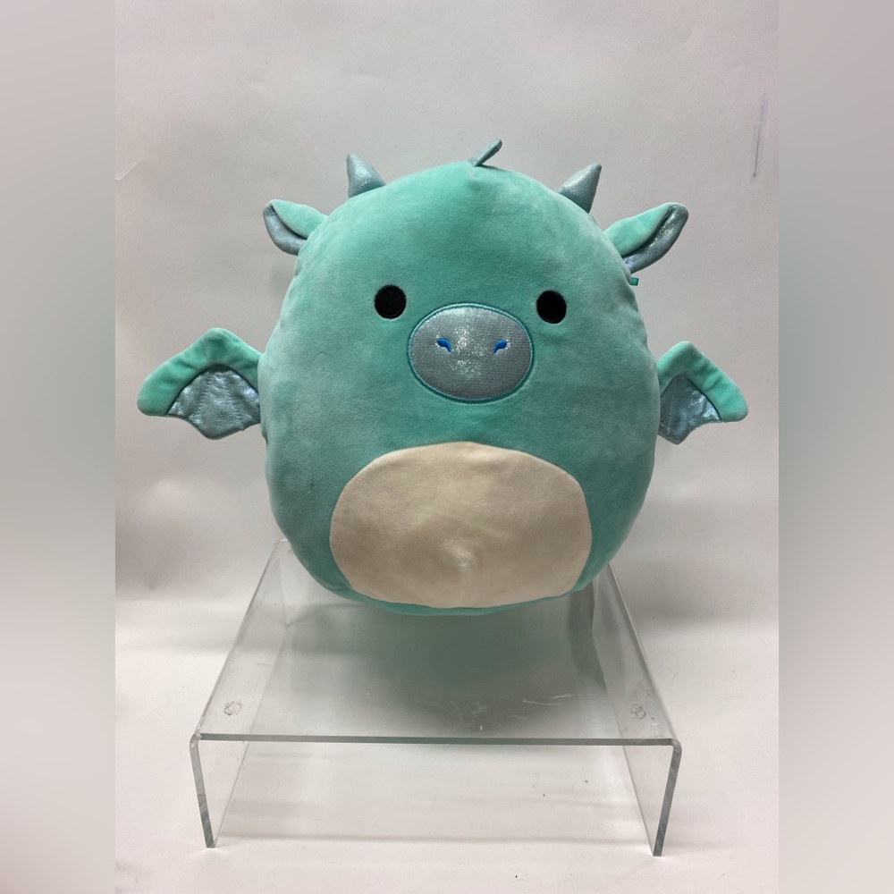 Squishmallow Miles The Dragon Mint Green 28” around 17.5”tall winged  Plush